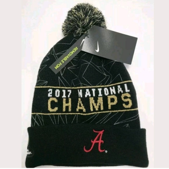 Nike Other - Nike Alabama Crimson Tide 2017 Championship Beanie